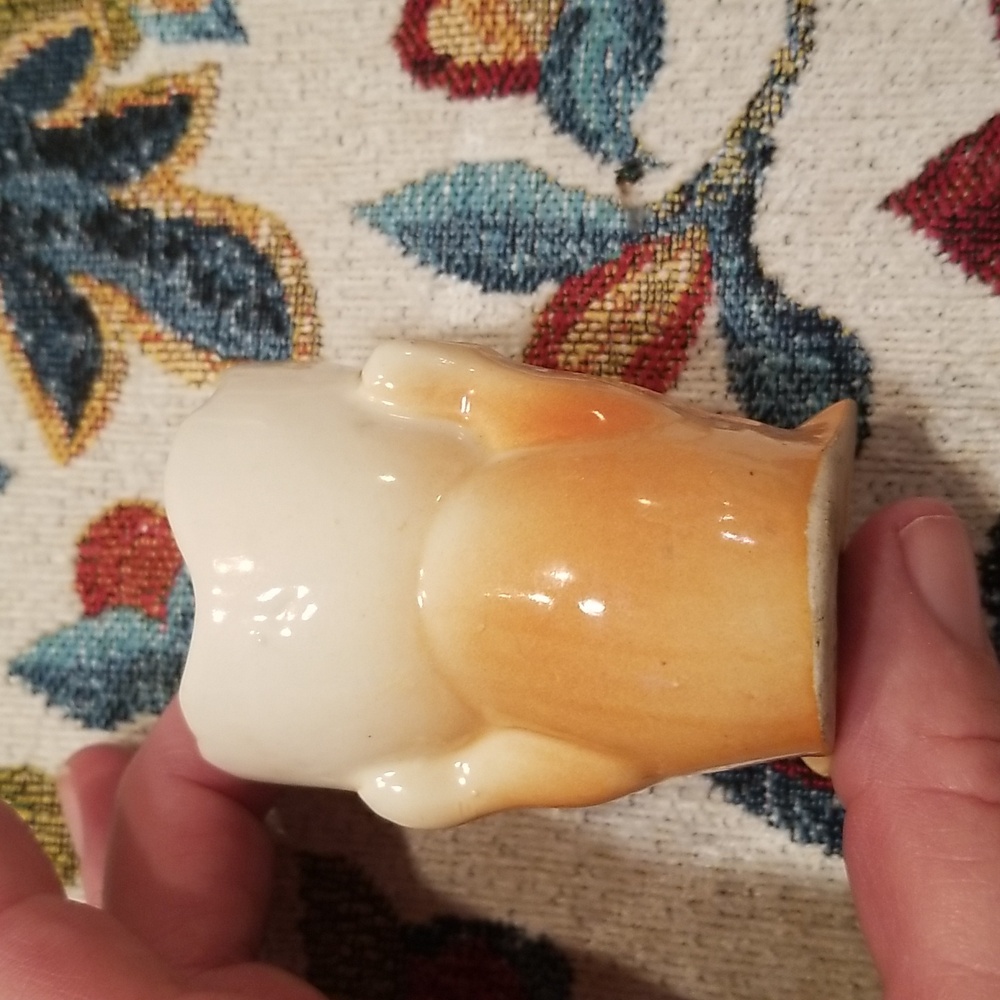 Vintage Puppy Dog Cracked Egg Anthropomorphic Egg Cup - Picture 2 of 11